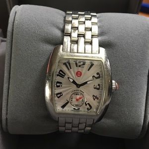 Michele watch with extra straps